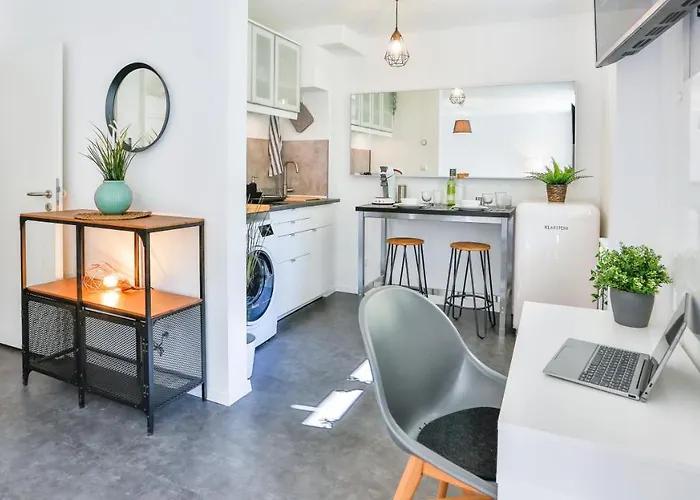 Studio Hirsch56 - Zentral-Ruhig-Terrasse-Netflix