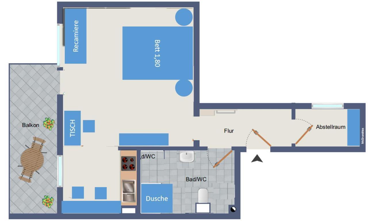 Hirsch56 - Zentral-ruhig-terrasse-netflix Apartment *
